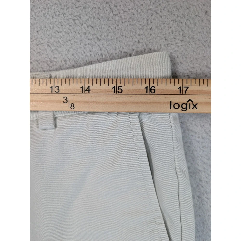 Vineyard Vines Breaker Shorts Mens 33 Beige Cotton Twill 9 Inch Inseam 1H1024 - Picture 3 of 9
